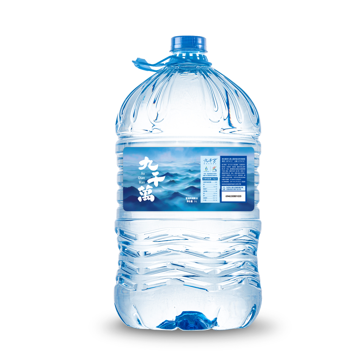 九千萬天然山泉5L家庭裝