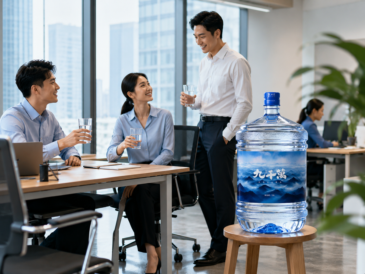 九千萬天然山泉辦公室及會議飲用